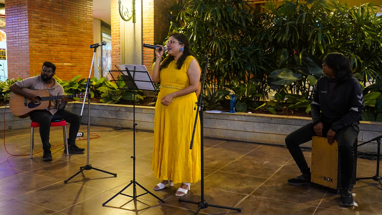 Festival outdoor performance